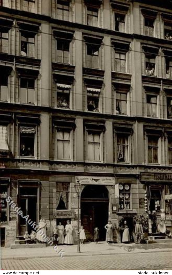 Berlin Friedrichshain (1000) Andreasstr. 69 Stellmacherei Julius Neumann Foto-Karte I-II - Guerra 1914-18