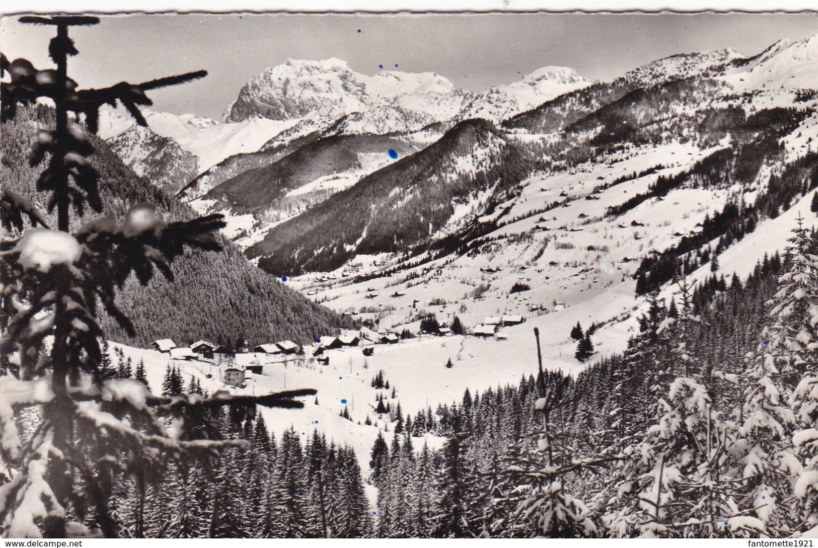 CHATEL VONNES ET LES CORNETTES DE BISE (dil401) - Châtel