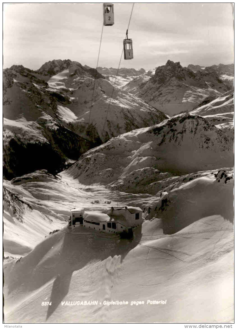 Vallugabahn - Gipfelbahn Gegen Patteriol (6374) * 1963 - St. Anton Am Arlberg