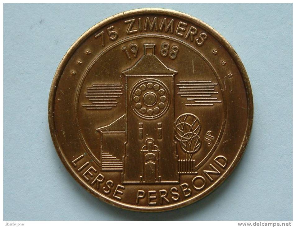 75 ZIMMERS 1988 - LIERSE PERSBOND LPB - STAD LIER ( For Grade And Details, Please See Photo ) ! - Gemeentepenningen