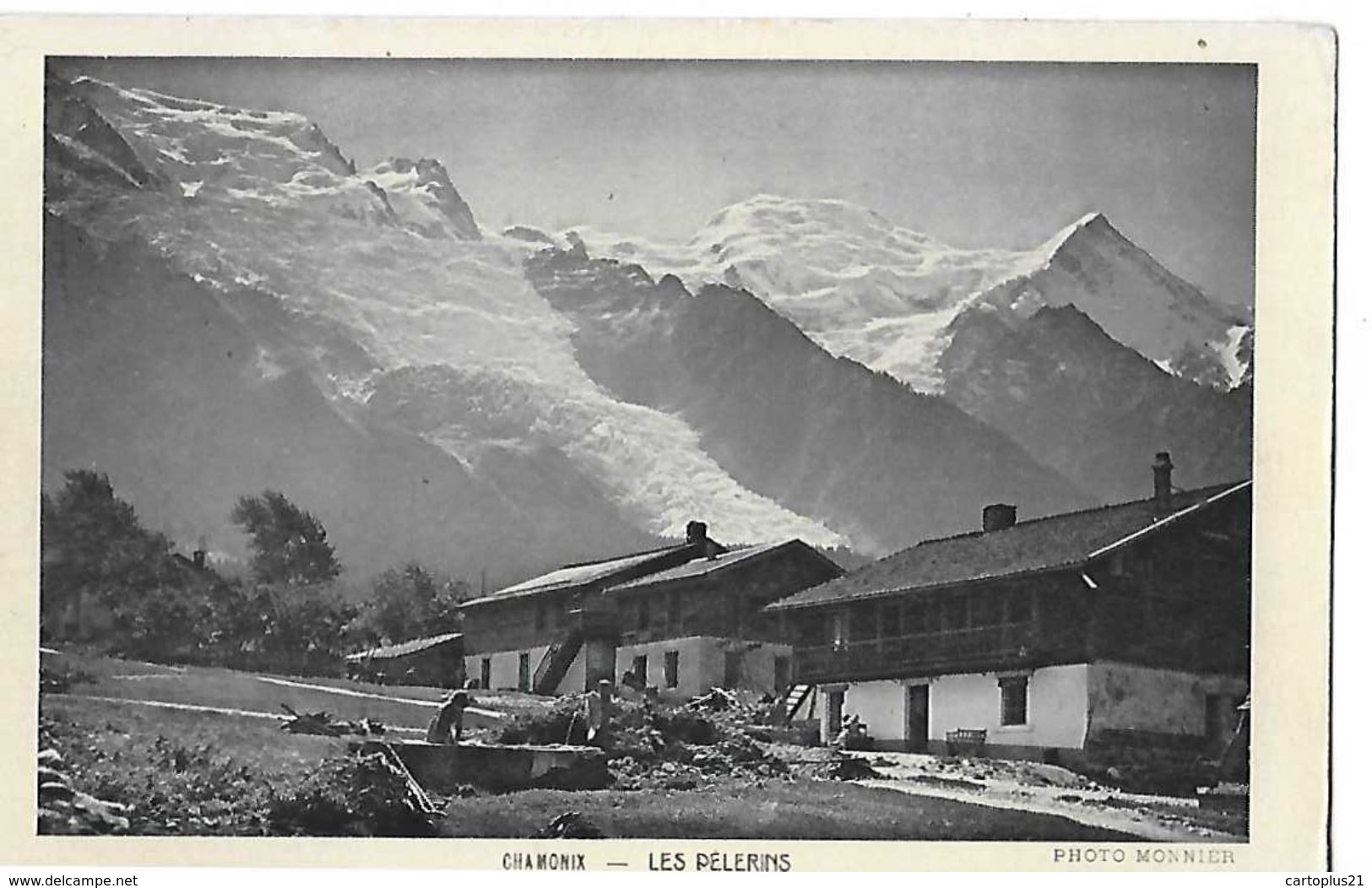 CHAMONIX  LES PELERINS  CHALET  PHOTO MONNIER      DEPT 74 - Chamonix-Mont-Blanc