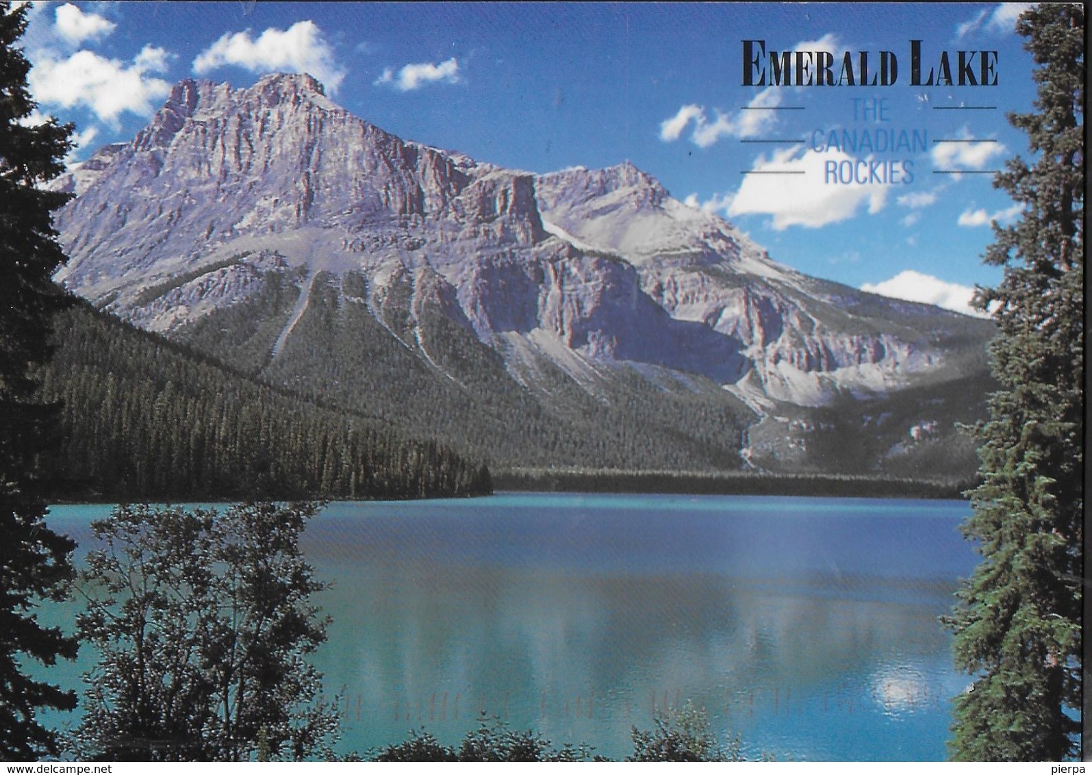 CANADA - EMERALDE LAKE - YOHO NATIONAL PARK - VIAGGIATA 1996 - Modern Cards