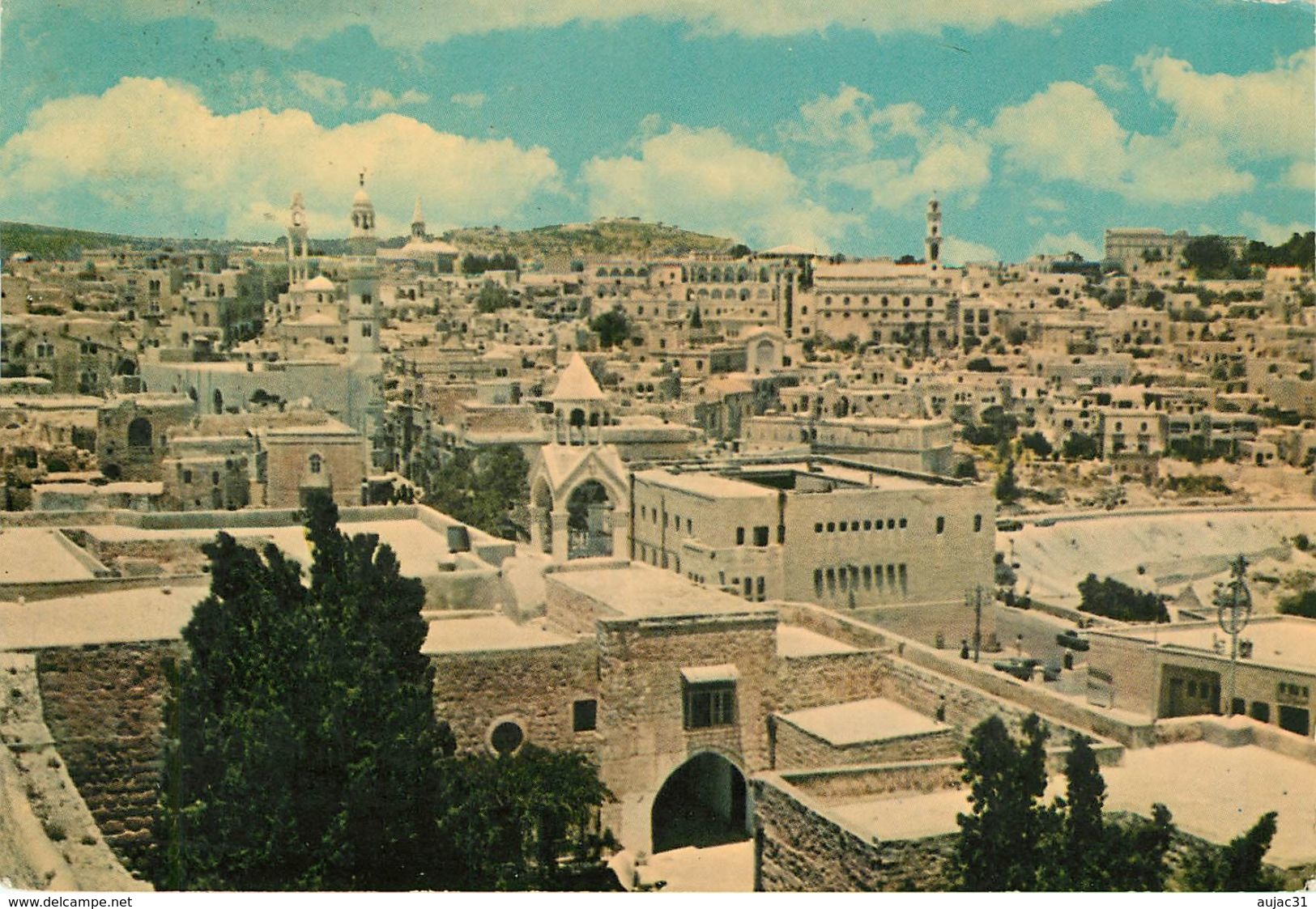 Palestine - Bethlehem - Panorama - 2 Scans - Semi Moderne Grand Format - Bon état Général - Palestine