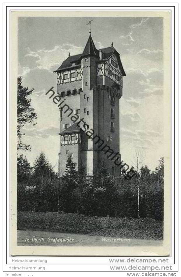 Grafenwöhr - Truppenübungsplatz - Wasserturm - Grafenwoehr