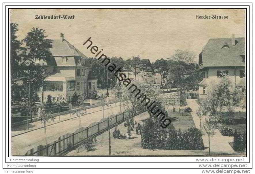 Berlin-Zehlendorf - Herder Strasse - Zehlendorf