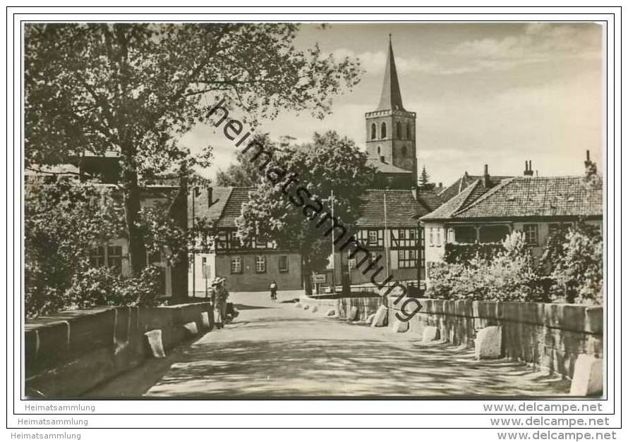 Vacha - Stadteingang An Der Alten Werrabrücke - Foto-AK 1958 - Vacha