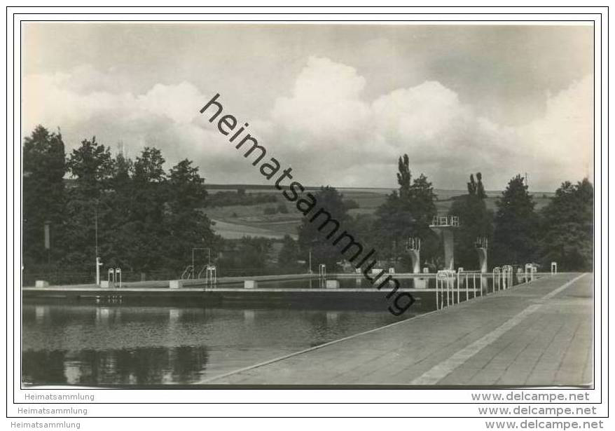 Vacha - Schwimmbad - Foto-AK 1960 - Vacha