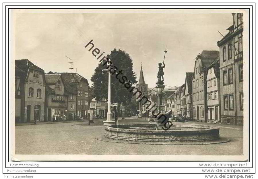 Vacha - Marktplatz - Foto-AK 1950 - Vacha