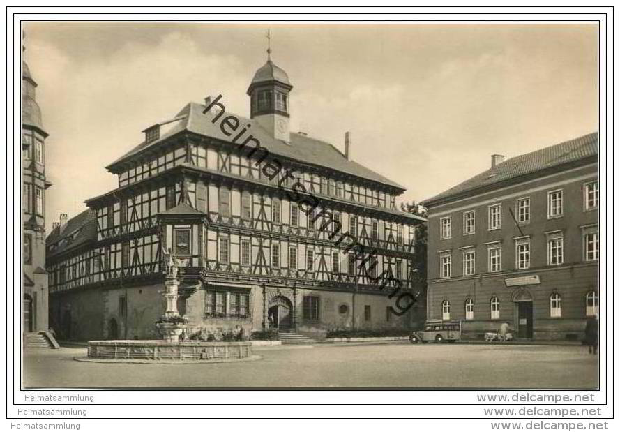 Vacha - Rathaus - Foto-AK 1960 - Vacha