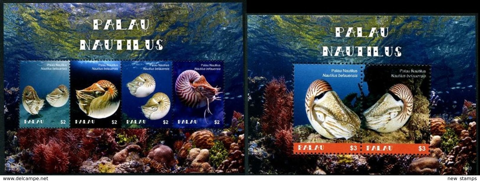 Palau 2018 Marine Life MS +SS MNH - Meereswelt