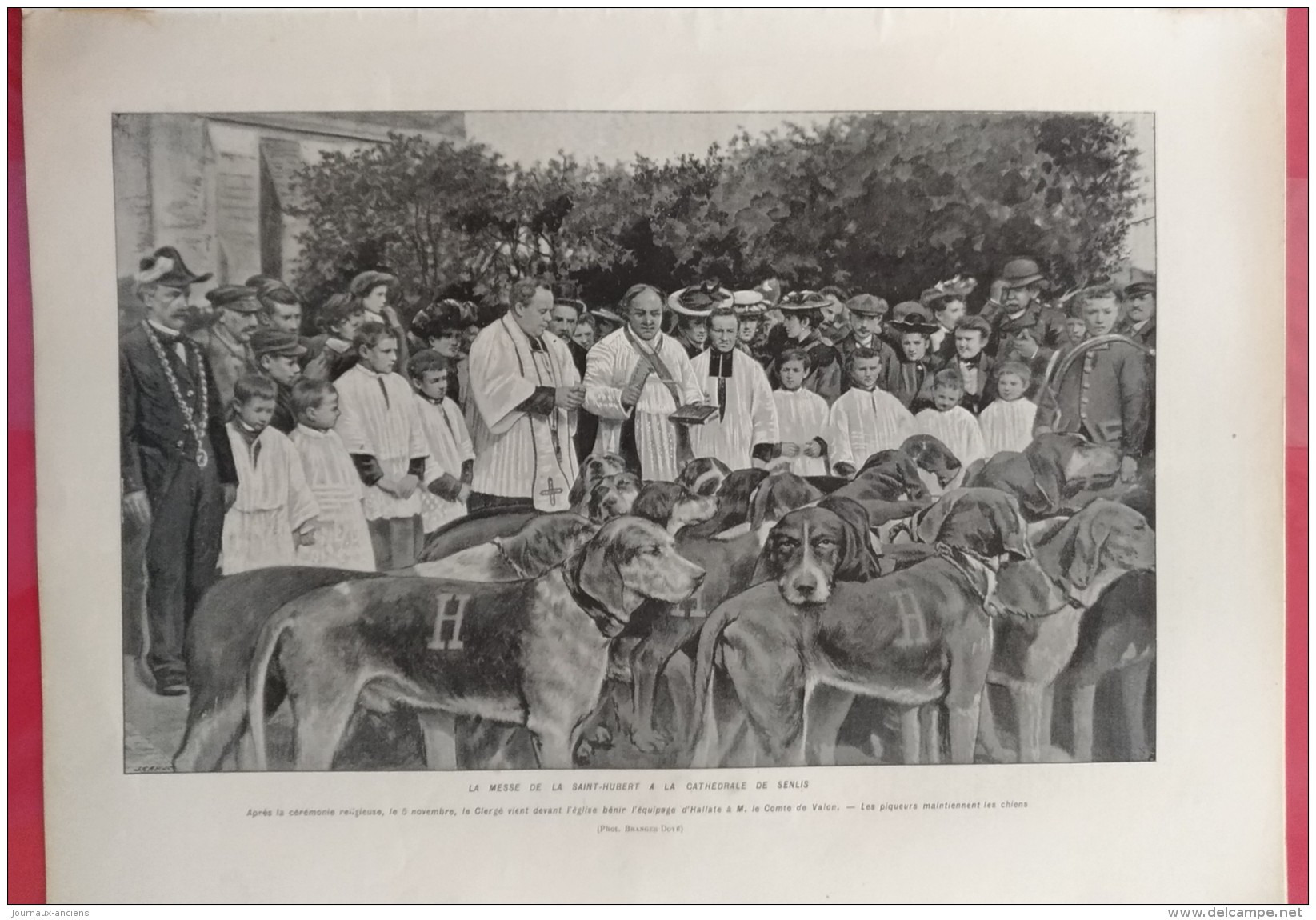 1903 FORET DE CHANTILLY - LA CHASSE A COURRE - DUC DE CHARTRES - SENLIS - 1900 - 1949