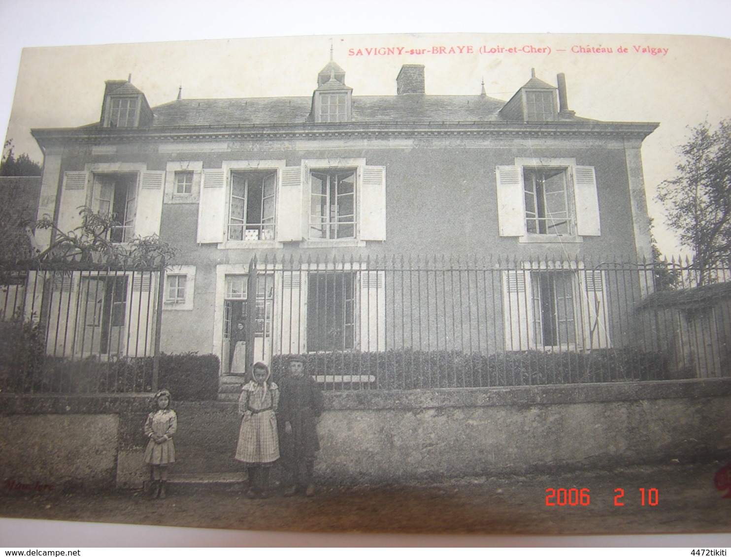 C.P.A.- Savigny Sur Braye  (41) - Château De Valgayc - 1919 - SUP (AP 72) - Autres & Non Classés