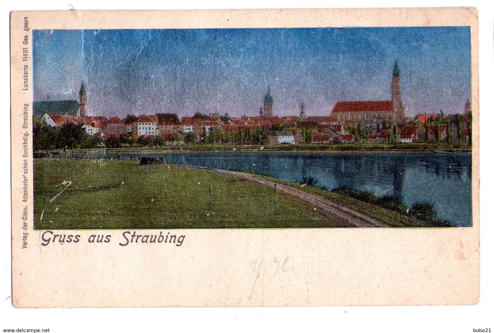 2420 - Allemagne - Staubing ( Bavière ) - Gruss Aus Straubing - Lunakarte - N° 11481 - Straubing