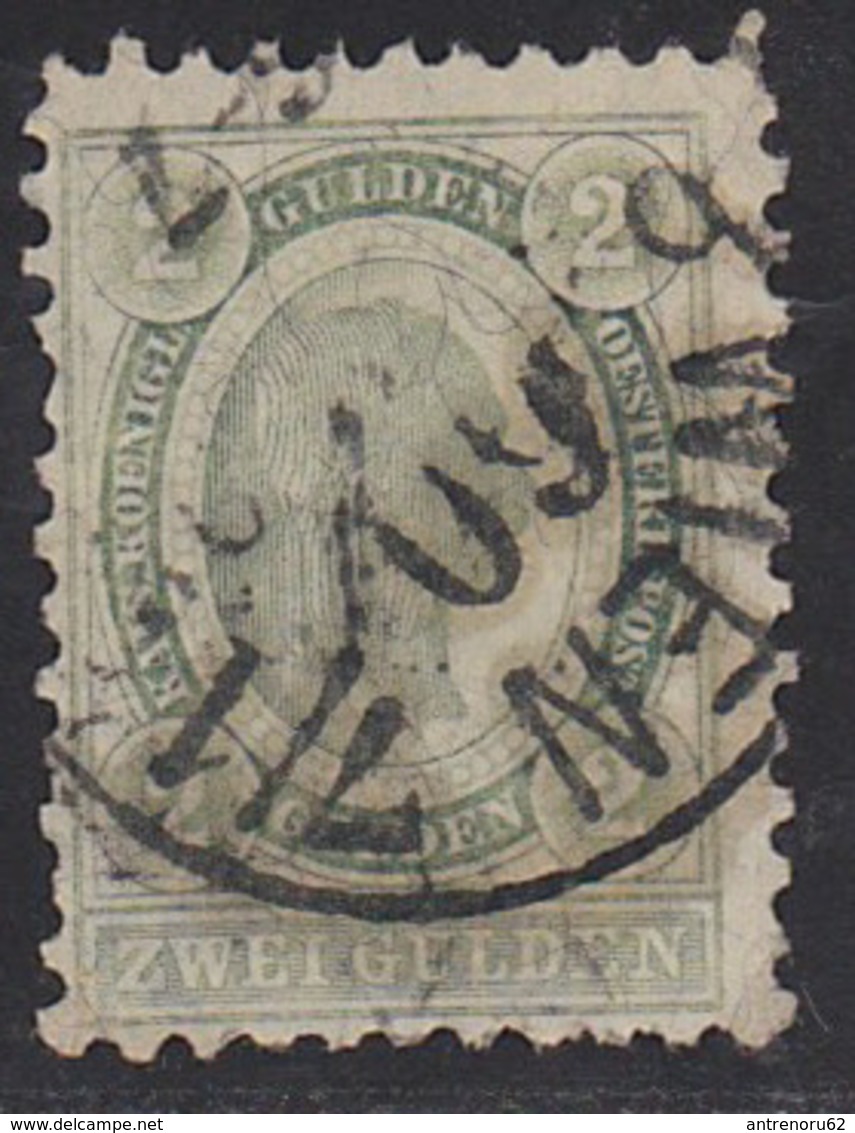 STAMPS-AUSTRIA-1896-2-GULDEN-SEE-SCAN UNUSED - Usati