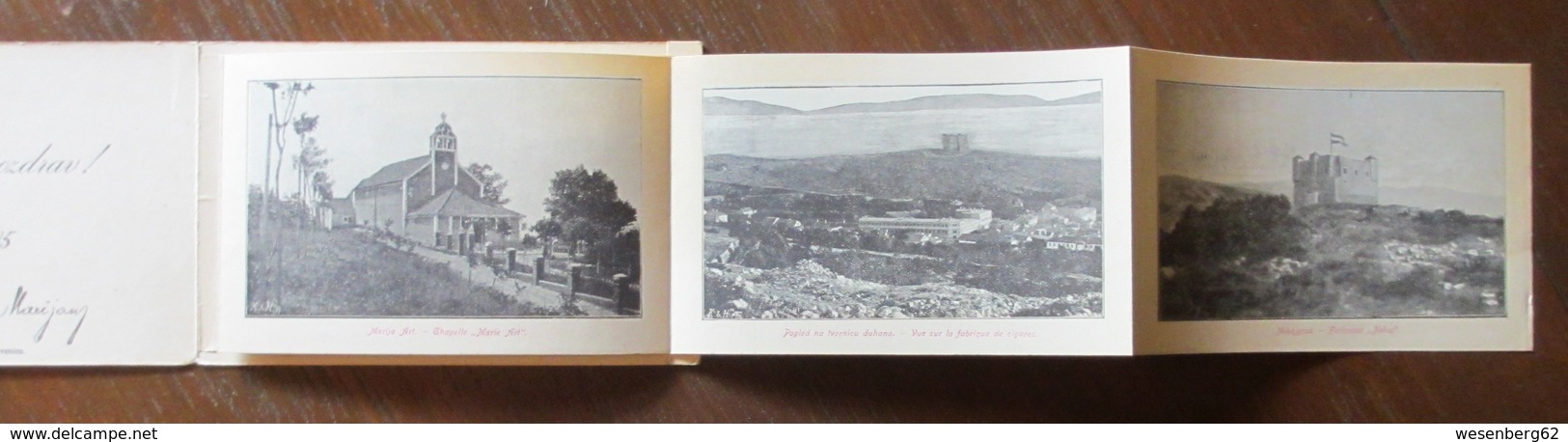 CROATIA Leporello Srdacan Pozdrav!  1905, Wthi 5 OLD PICTURES - Croatia