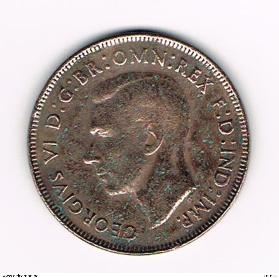 &-  AUSTRALIE  1 PENNY   KANGOEROE 1942  GEORGIUS VI - Penny