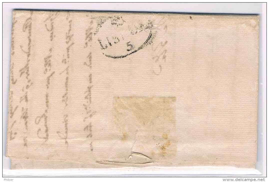 Portugal, 1828, Guimarães-Lisboa - ...-1853 Vorphilatelie