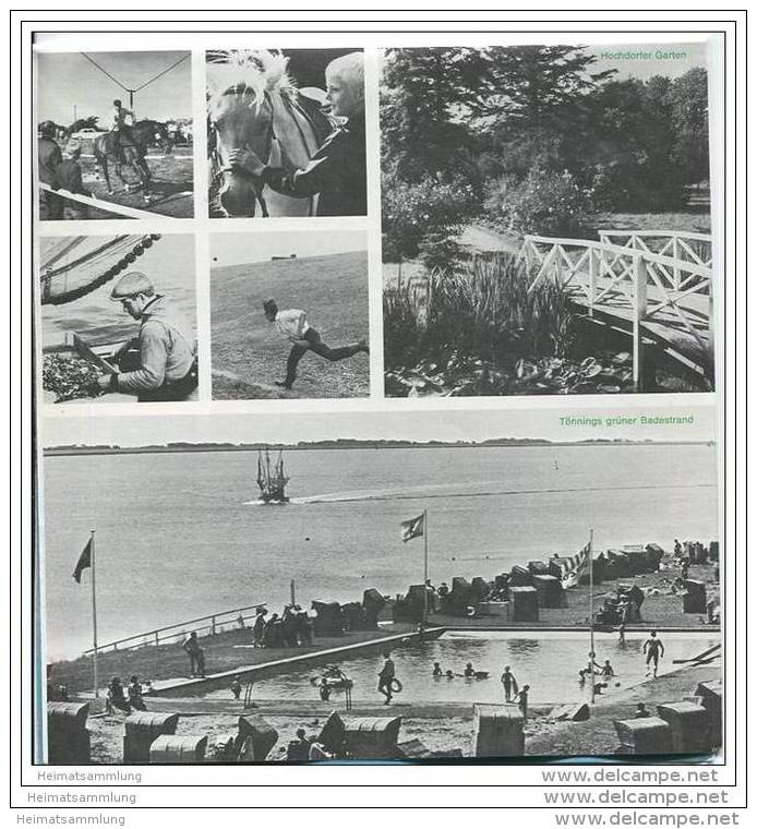 Deutschland - Eiderstedt 1968 - Faltblatt Mit 30 Abbildungen - Reiseprospekte