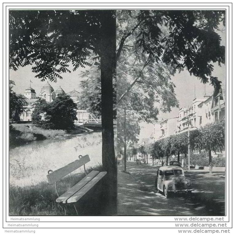 Deutschland - Bad Neuenahr 1953 - 8 Seiten Mit 13 Abbildungen - Reiseprospekte