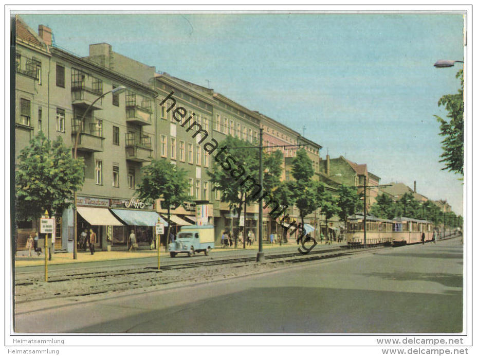 Berlin - Weissensee - Klement-Gottwald-Allee - Straßenbahn - Weissensee