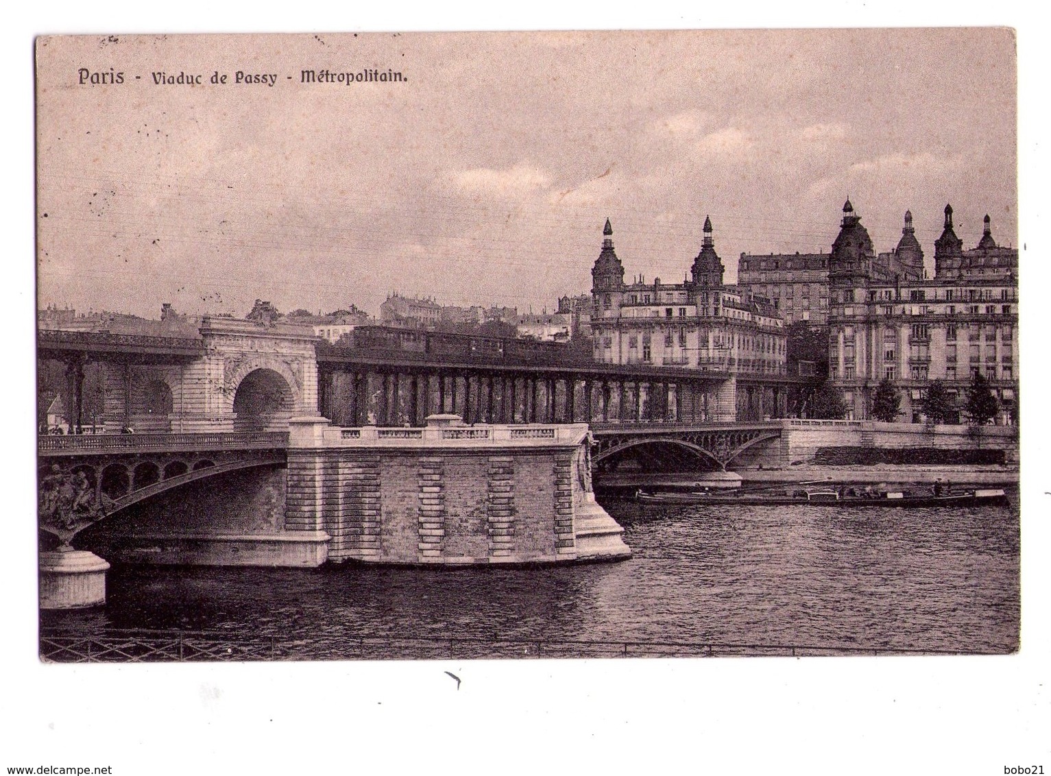 2426 - Paris - Viaduc De Passy - Métropolitain - - Métro Parisien, Gares