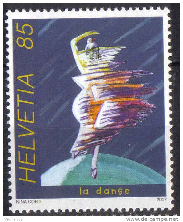 Zu 1247 / Mi 2017 / YT 1943 Sport La Danse ** / MNH - Nuovi