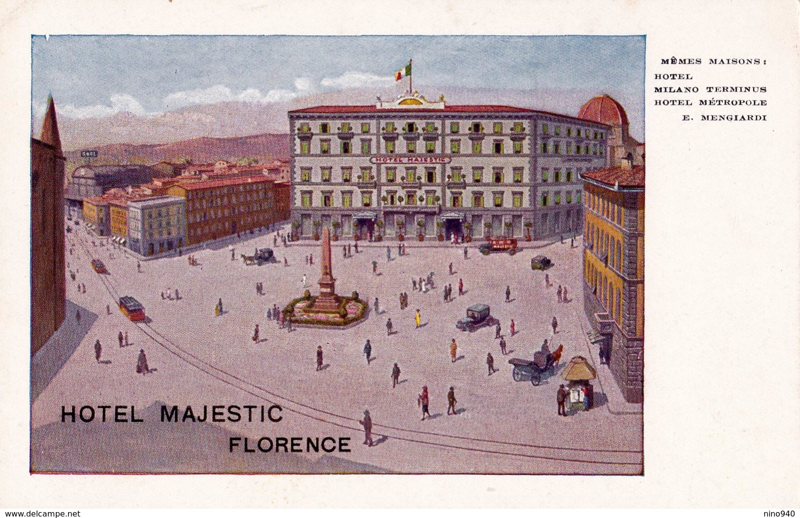 FIRENZE: HOTEL MAJESTIC - E - F/P - N/V - Firenze