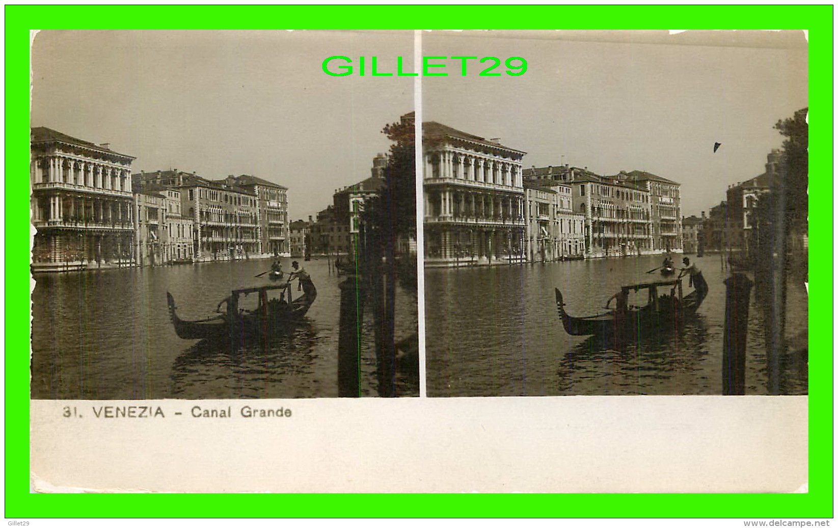 VENEZIA, ITALIA - CANAL GRANDE - FOT. VITO GENERINI - STAMPA CELERE AL BROMURO - - Venezia (Venice)