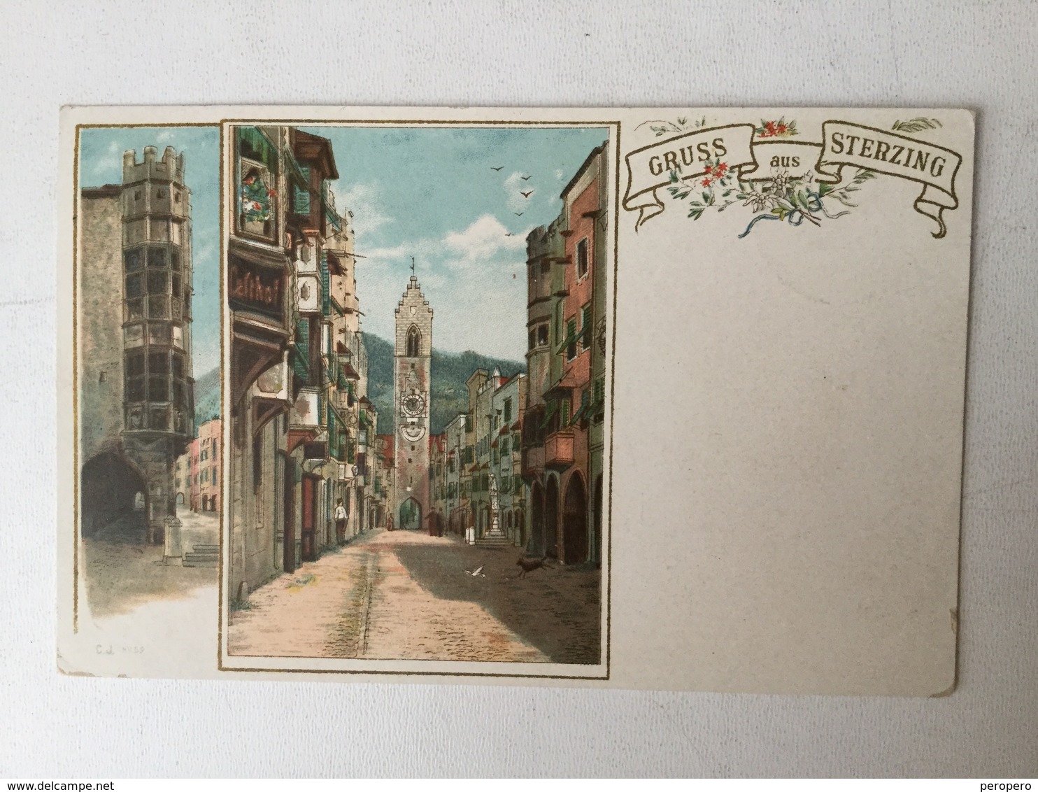 AK   STERZING   1898.   LITHO - Vipiteno