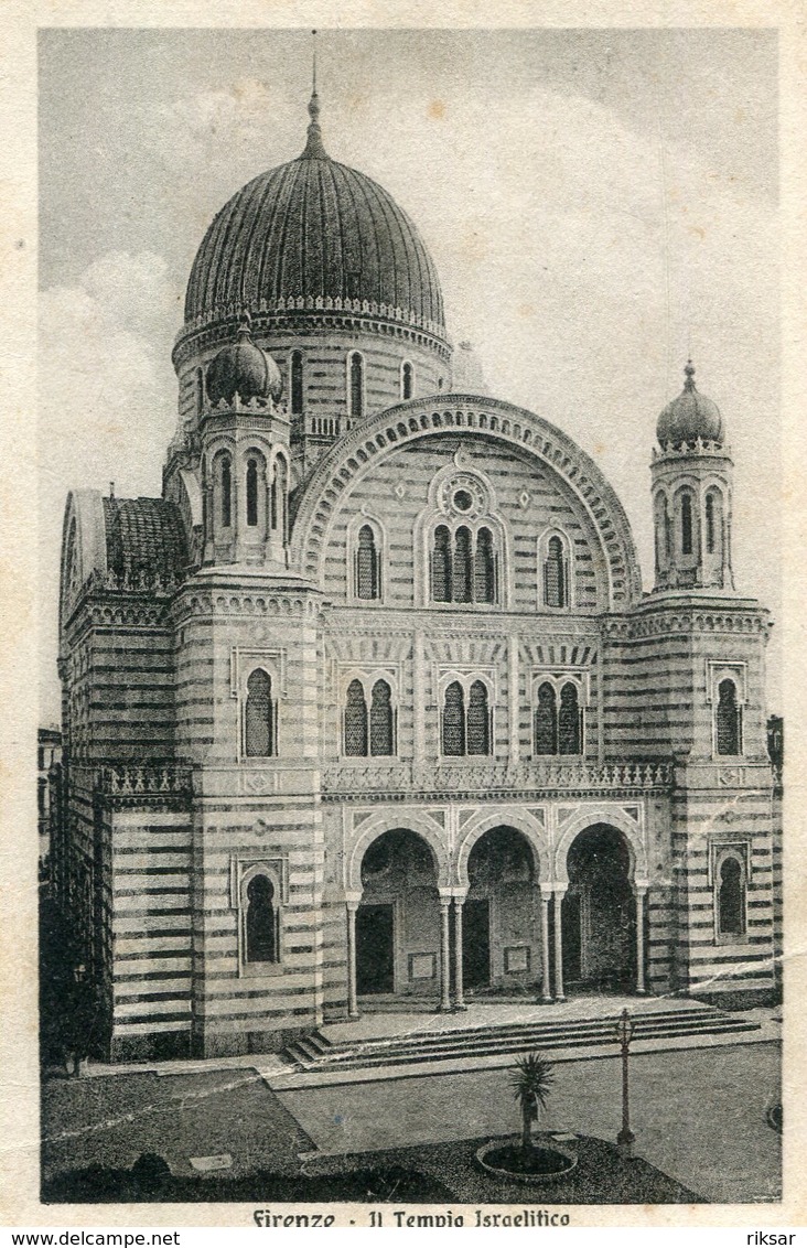 JUDAISME(SYNAGOGUE) FIRENZE - Judaisme