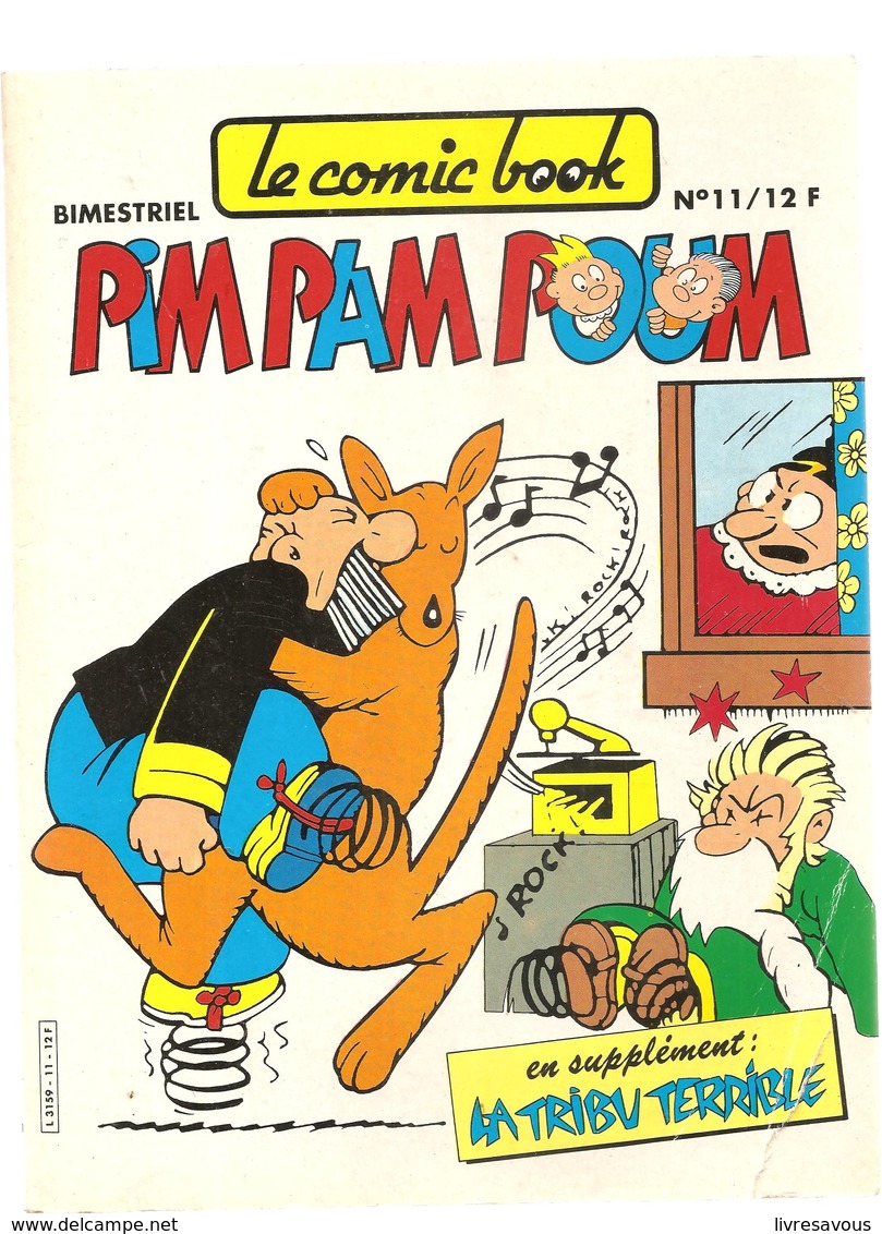 Pim Pam Poum Bimestriel N°11 (Le Comic Book) Illustré Par Winner De Novembre/décembre 1983 Les Editions GREANTORI - Autre Magazines