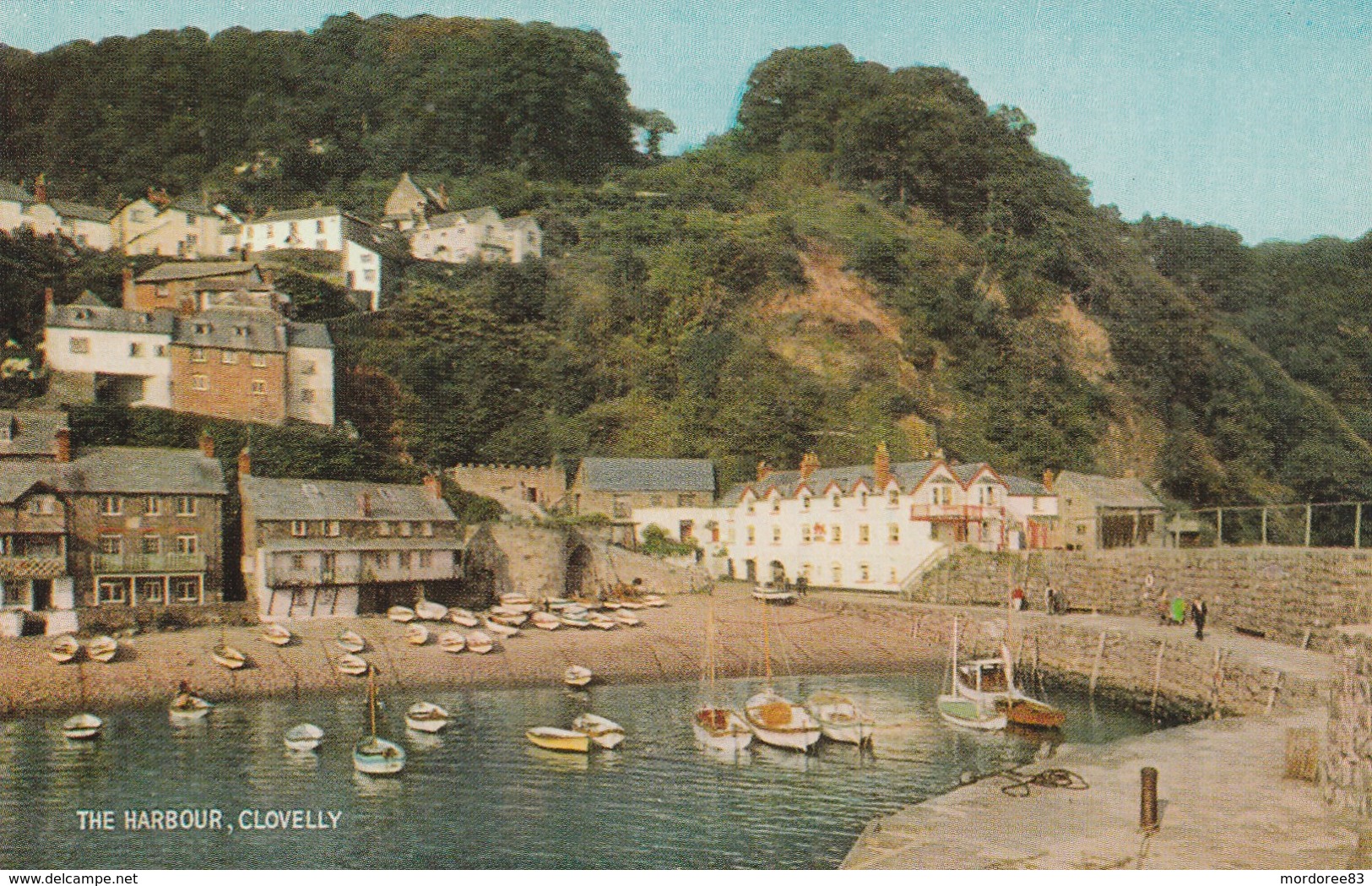 ROYAUME-UNI - ANGLETERRE - THE HARBOUR CLOVELLY -                              TDA109 - Clovelly