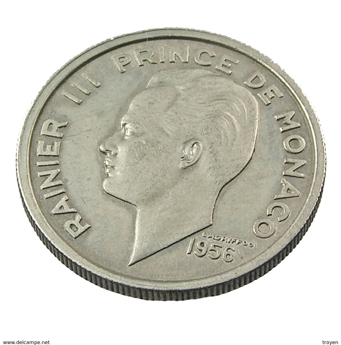 100 Francs - Monaco - 1956 - TB + - - 1949-1956 Anciens Francs