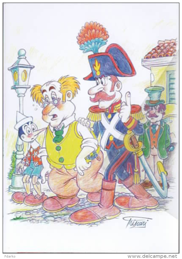 Pinocchio E I Carabinieri Mastro Geppetto  2/13 - Märchen, Sagen & Legenden