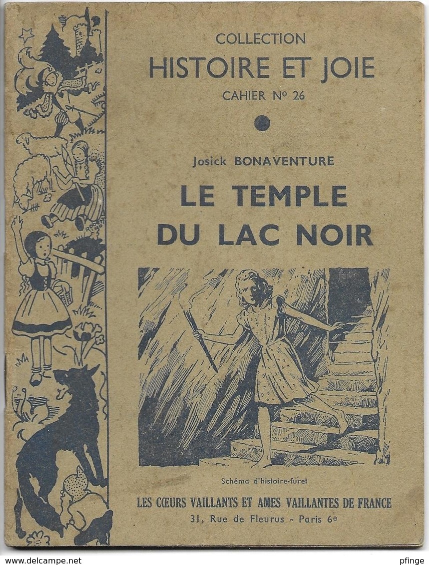 Le Temple Du Lac Noir Par Josick Bonaventure - Histoire Et Joie N°26 - Other & Unclassified