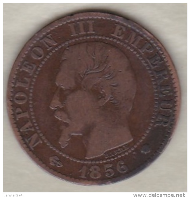 5 Centimes 1856 MA Marseille  . Napoléon III - 5 Centimes