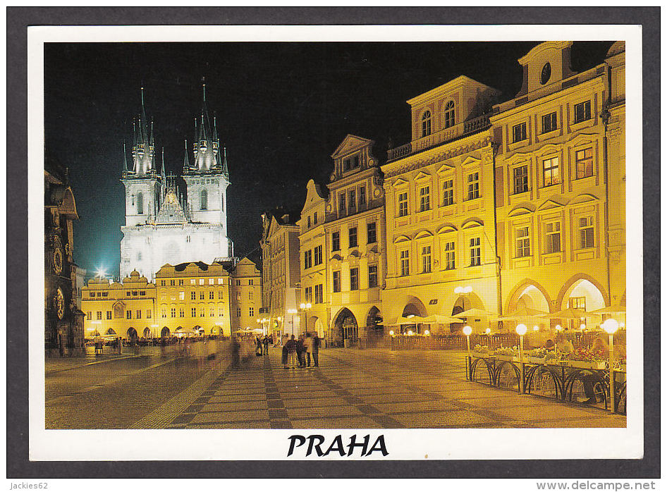 75896/ PRAGUE, Praha, Old Town Square, The Church Of Our Lady Before Tyn, Chram P. Marie Pred Tynem - Repubblica Ceca