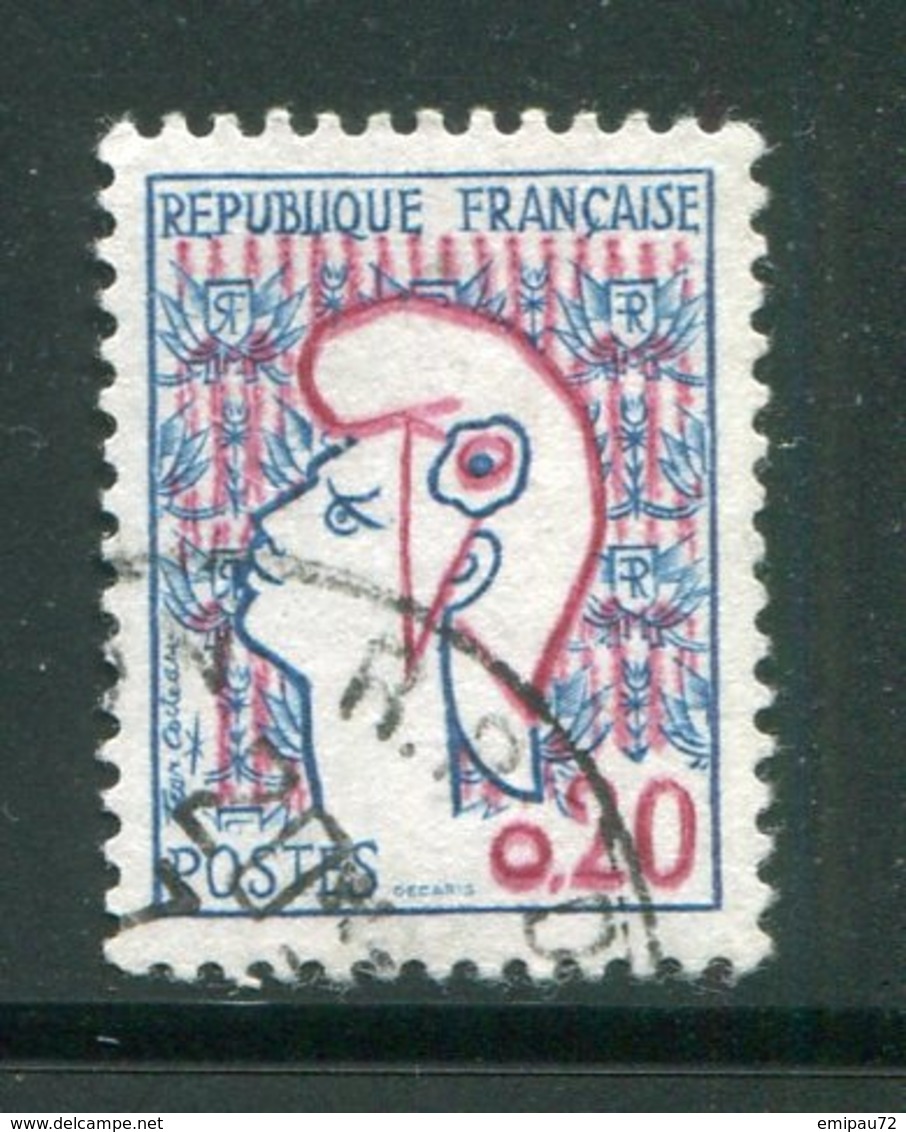 FRANCE- Y&T N°1282- Oblitéré - 1961 Marianni Di Cocteau