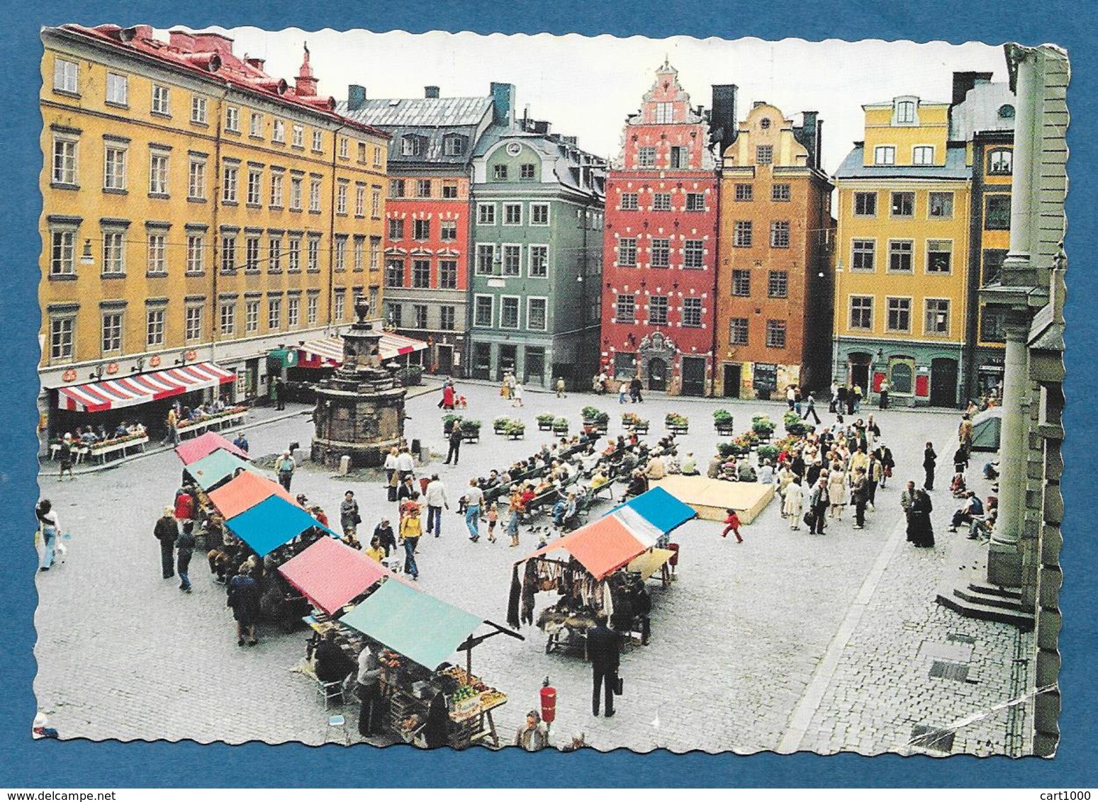 SVEZIA SVERIGE STOCKHOLM MARKNAD PA STORTORGET 1975 - Svezia