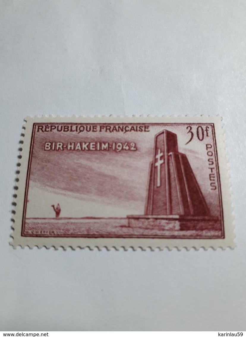 Timbre France 1952 N°925  (BIR-HAKEIM 1942) Neuf - Neufs