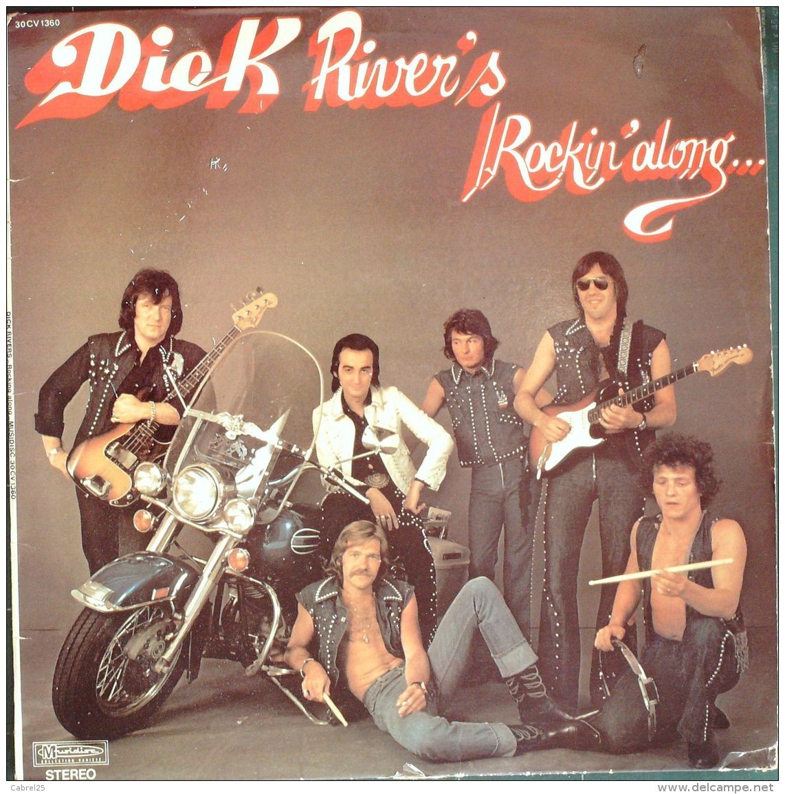 DICK RIVERS-33cm-VINYLE-LP-30CV1360 - Estampes & Gravures