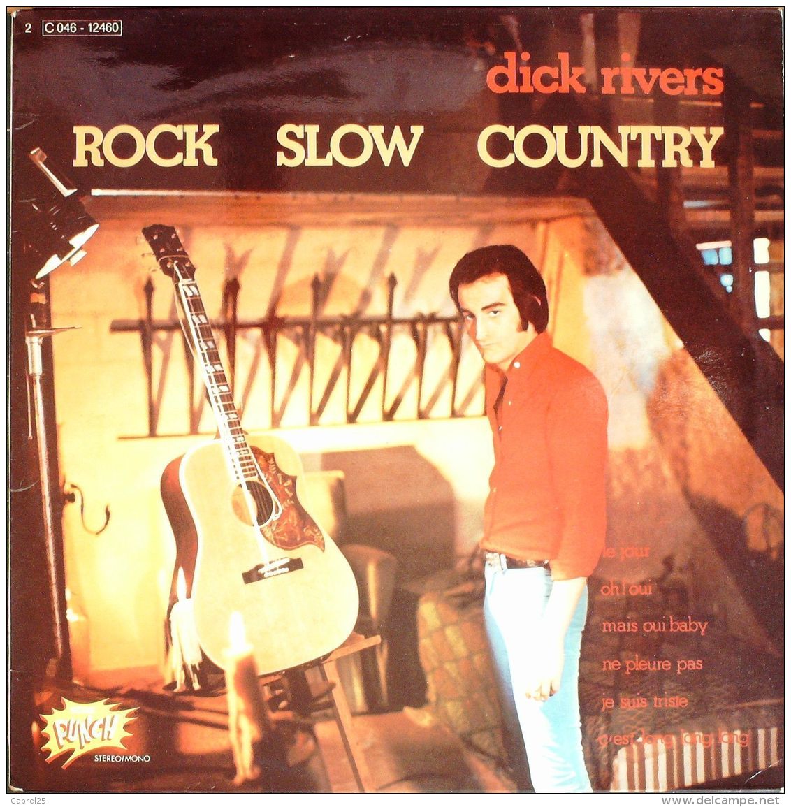 DICK RIVERS-33cm-VINYLE-LP-C046 12460 - Estampes & Gravures