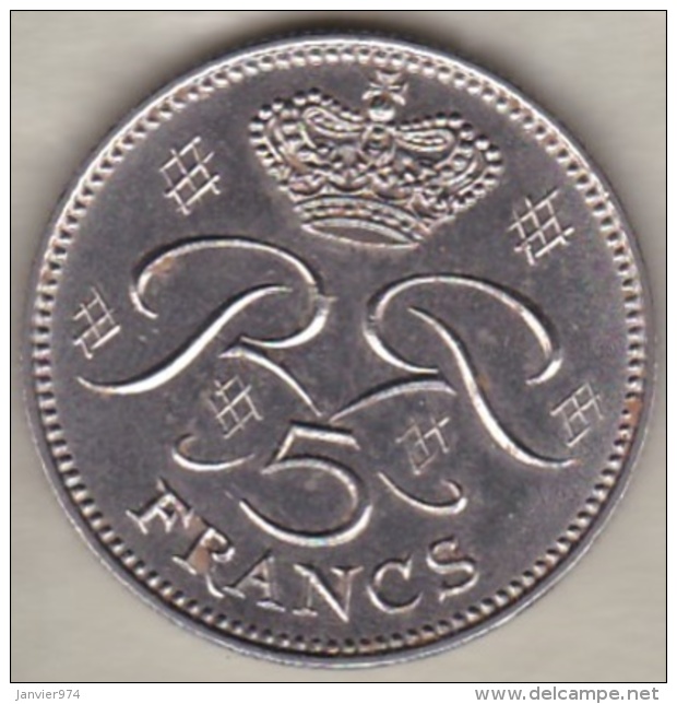 MONACO . 5 FRANCS 1971  RAINIER III - 1960-2001 New Francs