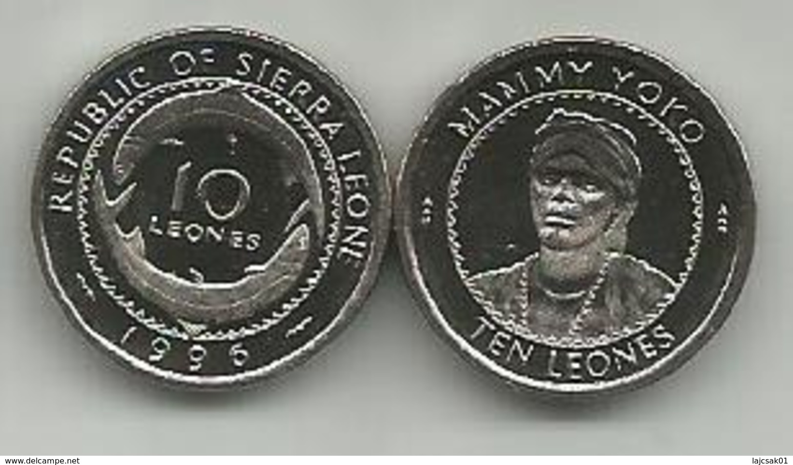 Sierra Leone 10 Leones 1996. UNC - Sierra Leone