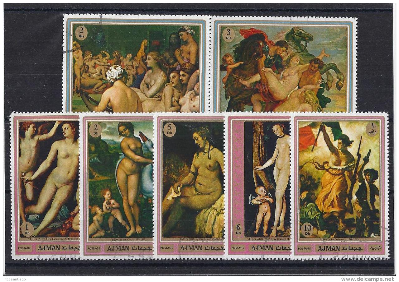 PINTURA - GUINEA EQUATORIAL 1972 - VFU - Desnudos