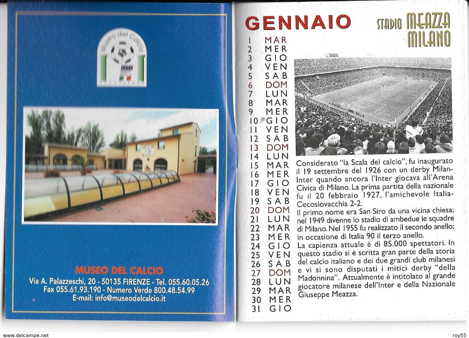 Stadium Estadio Stade Stadio I Templi Del Calcio Libretto (8 X 11) Con 12 Differenti Stadi  (vedi Tutte Scansioni) - Soccer