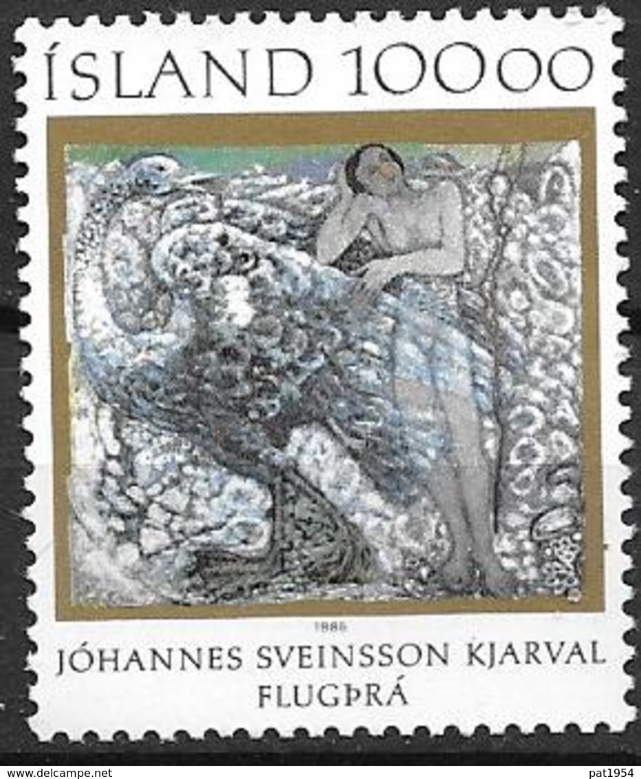 Islande 1985 N° 594 Neuf Johannes Kjarval Peintre - Neufs