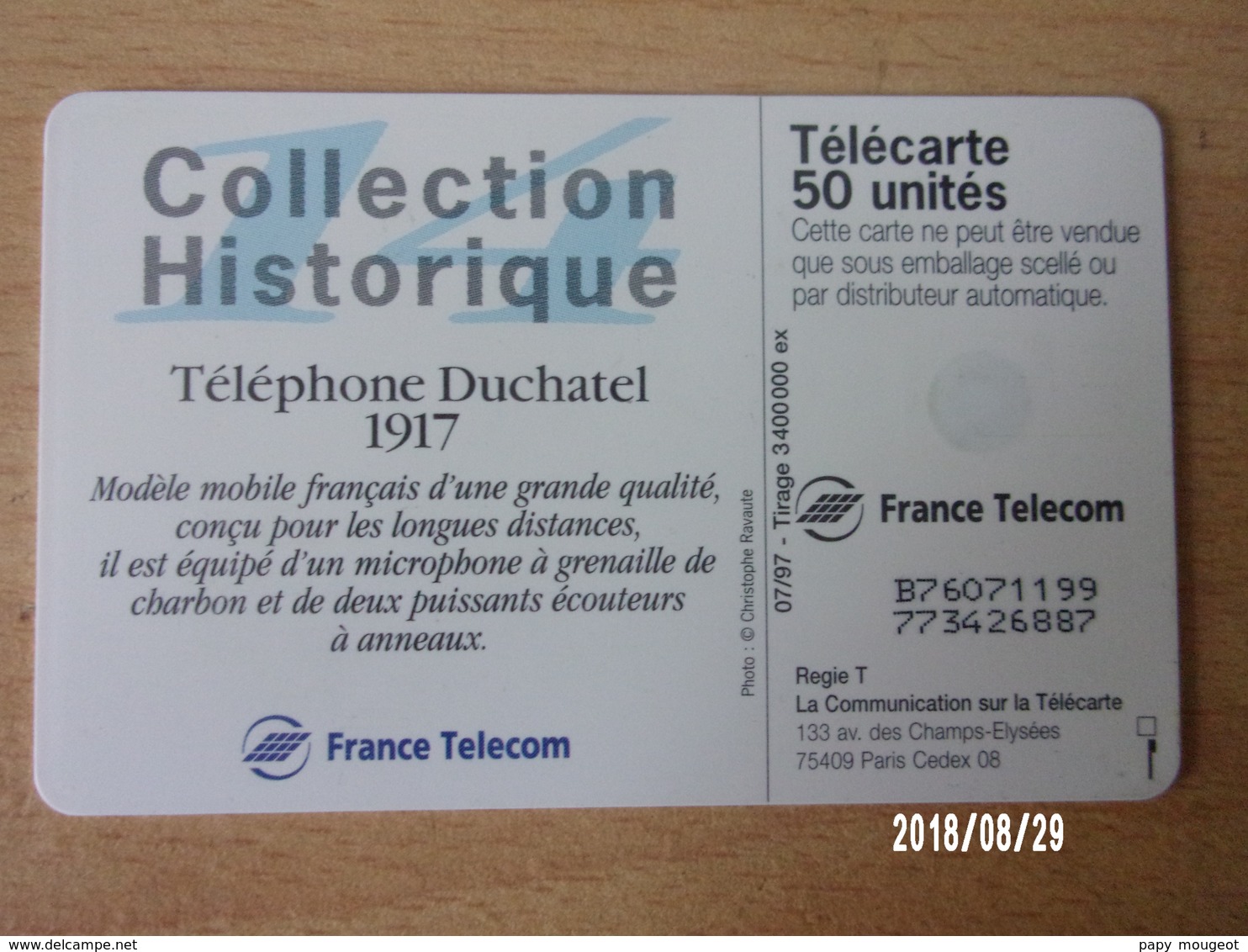 F764 Duchatel (14) 50U GEM - Téléphones