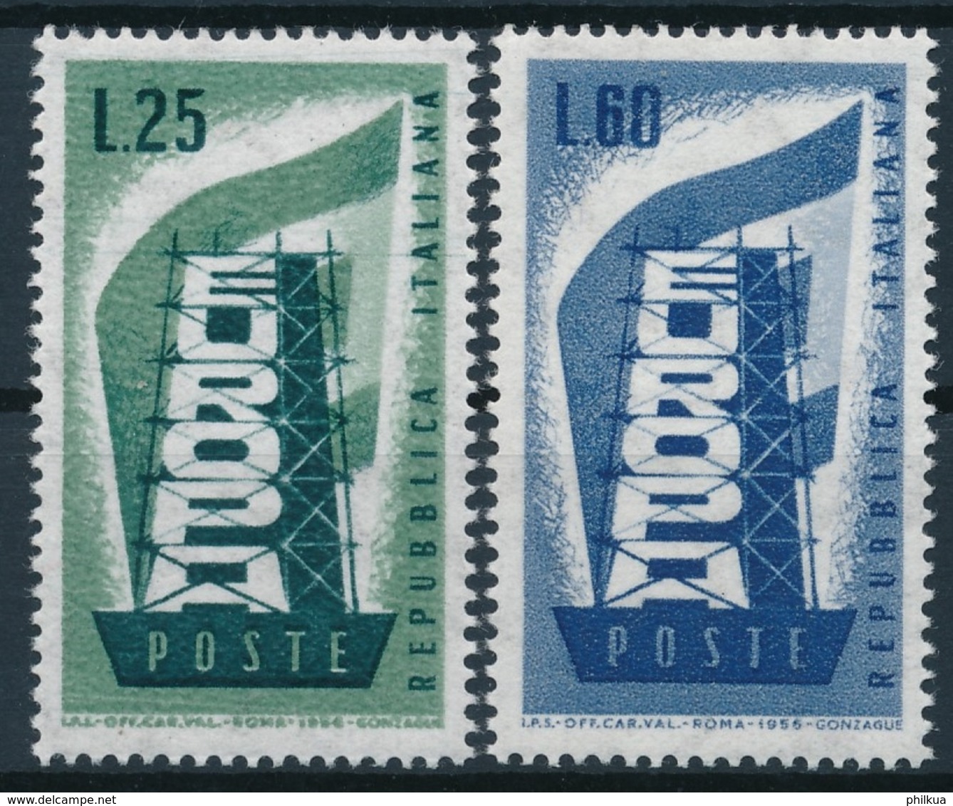 Italien 973-974 - Postfrisch/** - 1956