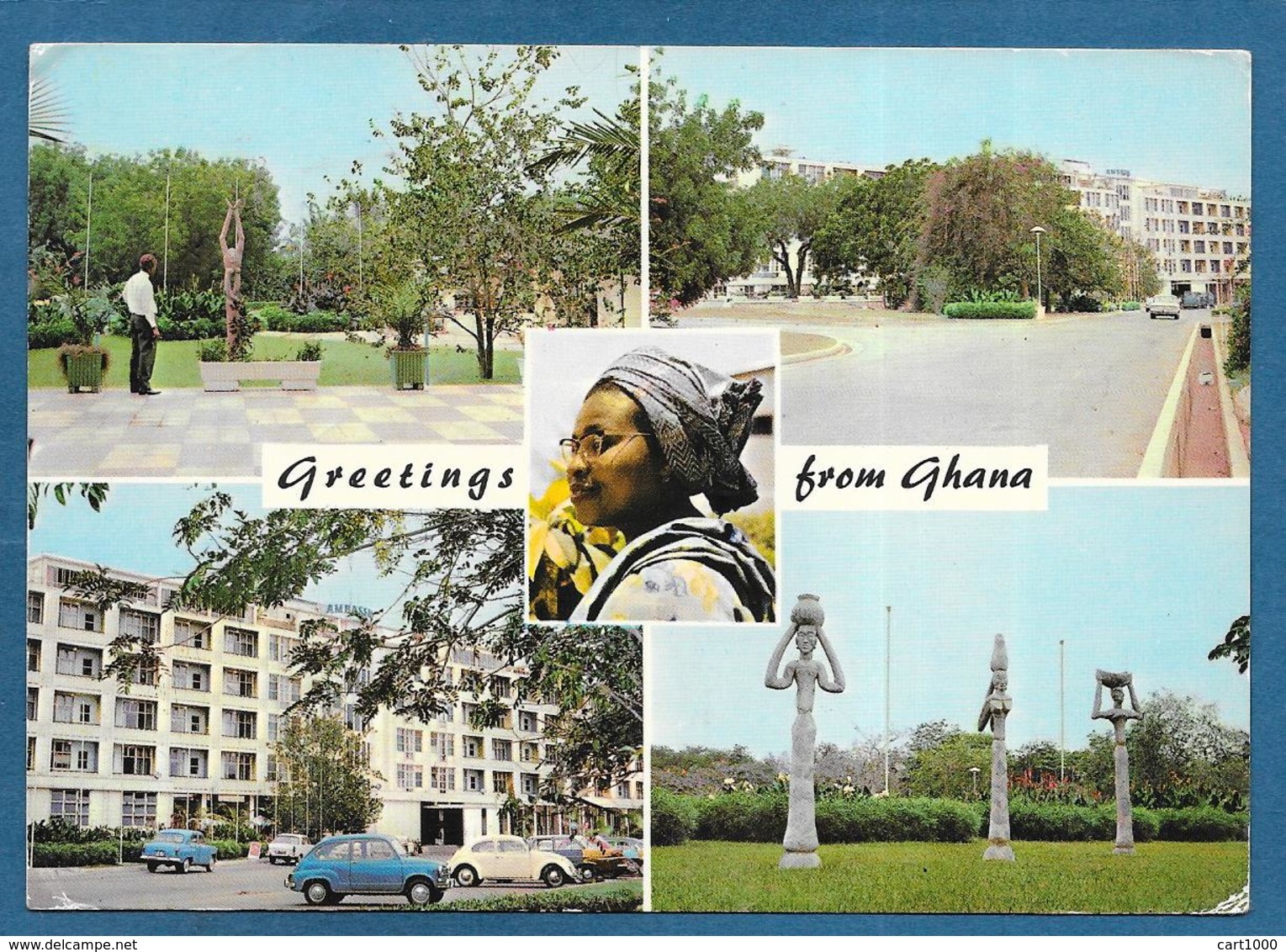 GHANA ACCRA HOTEL AMBASSADOR 1971 - Ghana - Gold Coast